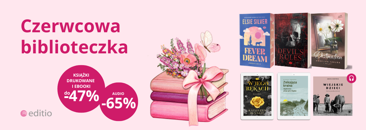 Grafika promocyjna - Czerwcowa biblioteczka 🦋